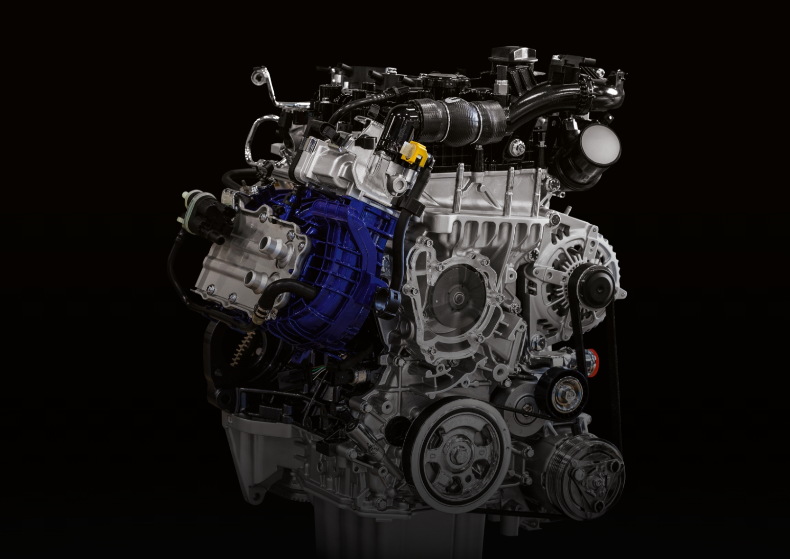 Motor T200 1.0 Turbo Flex do Fiat Pulse.